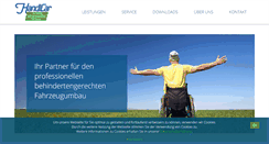 Desktop Screenshot of handicar.de